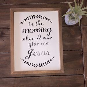 "In the morning" Hanging Wall Art